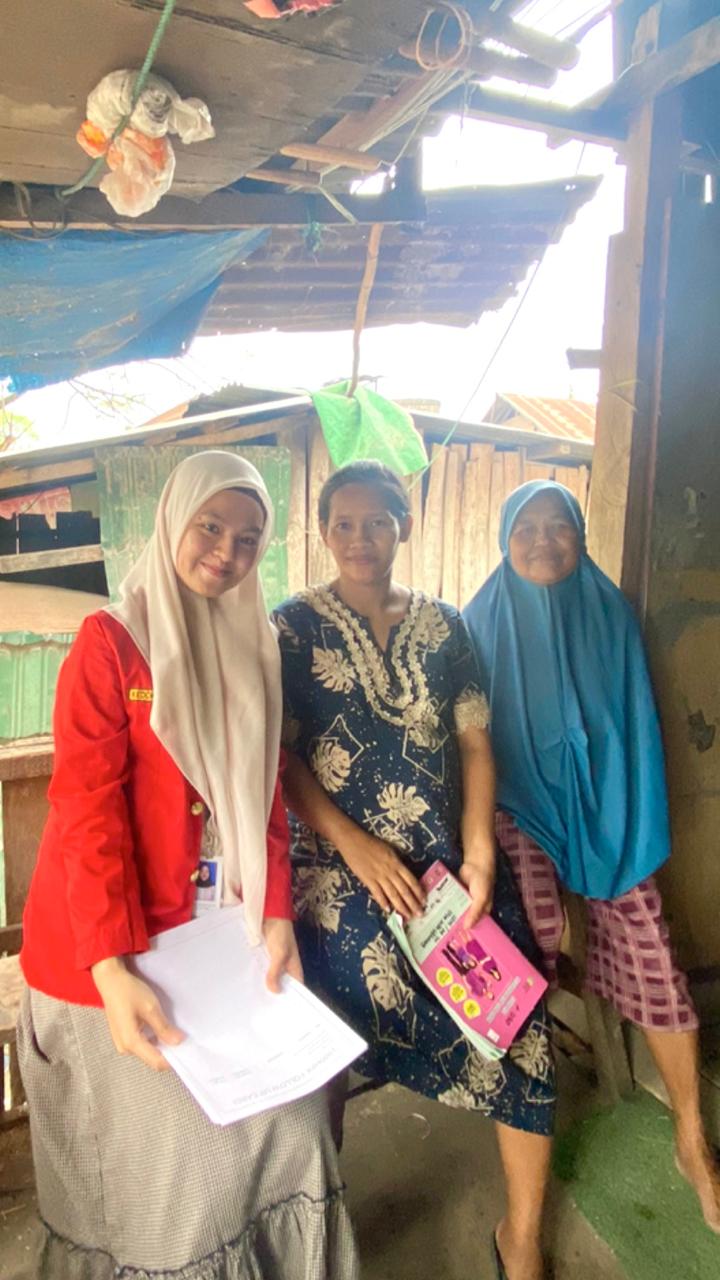 Kunjungan pertama bersama Ibu Usni 